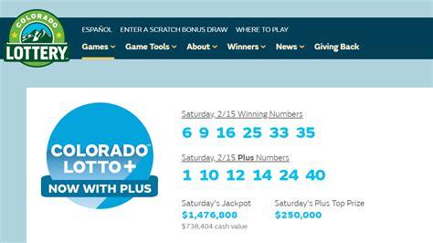View Complete Game Rules. . Colorado lottery numbers